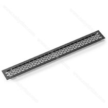 Ventilačná mriežka AL, 80x800 čierny /LC Ventilačná mriežka AL, 80x800 čierny /LC