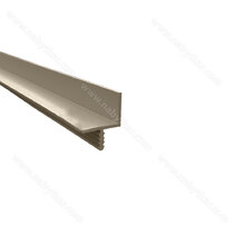 Gripless profil 05001915 19,3 x 15,5 na zafréz.do korpusu  L-3,5m šampaň C-32 Gripless profil 05001915 19,3 x 15,5 na zafréz.do korpusu  L-3,5m šampaň C-32