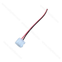 Koncovka jednostranná s káblom 15 cm - pre Neon pás  Koncovka jednostranná s káblom 15 cm - pre Neon pás