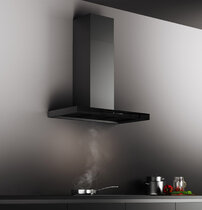 Odsávač pár NORMA 90 čierny, montáž na stenu 