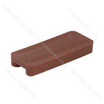 Klzák plastový nastrelovací, svetlo hnedý ( 1bal-200ks)