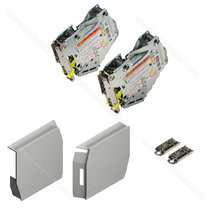 SET- AVENTOS HK-S "E"',TIP-ON, DTD Uchyty+krytky, SIVÝ SET- AVENTOS HK-S "E"',TIP-ON, DTD Uchyty+krytky, SIVÝ