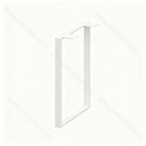 Noha stolová SR29-550-L40-K1 biela /Gamet 