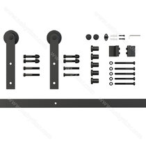 Zostava LOFT NOVA 1 - 1 dverová , 80 kg pre hr.35-45 mm + 2m kolaj /Laguna