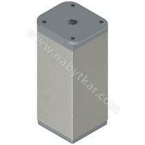 Nábytk. noha NA6 40x40, Inox Nábytk. noha NA6 40x40, Inox