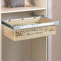 Výs.kôš prútený na bielizeň K21, hliník /Iron line