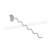 Wall sys. - Vešiak obchodný zig-zag, 254mm Wall sys. - Vešiak obchodný zig-zag, 254mm