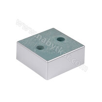 Nožička NH 25mm 60x60x25 bez regulácie, hliník Nožička NH 25mm 60x60x25 bez regulácie, hliník