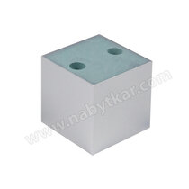 Nožička NH 50mm 50x50x50 bez regulácie, hliník Nožička NH 50mm 50x50x50 bez regulácie, hliník