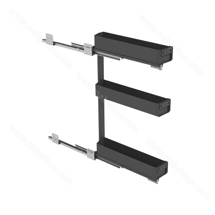 Cargo košík "15" 249 PRO LINE, bočný-s tlmením,(110x500x850) Antracit / SIGE