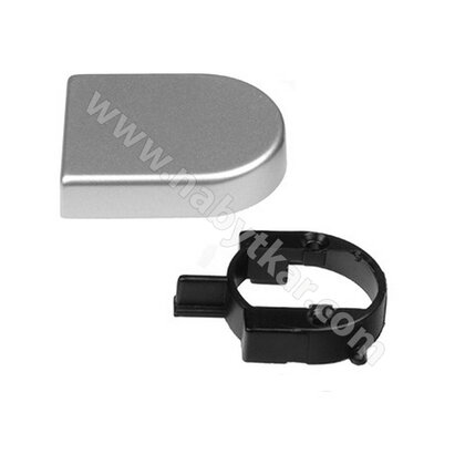 Záves Sklo - krytka D + protiplast a skrutky, mat.chróm /Fgv Záves Sklo - krytka D + protiplast a skrutky, mat.chróm /Fgv