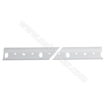 Montážna lišta 2,0m, biela Montážna lišta 2,0m, biela