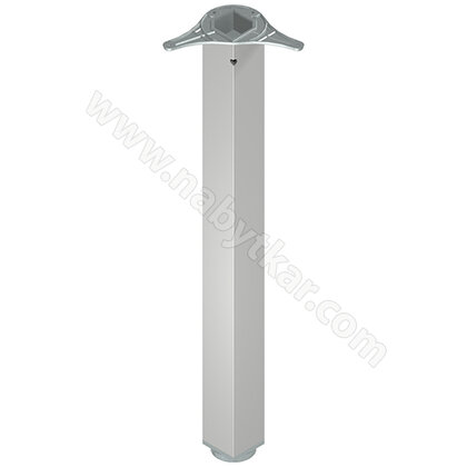 Stol.noha 60x60 s reguláciou, hliník