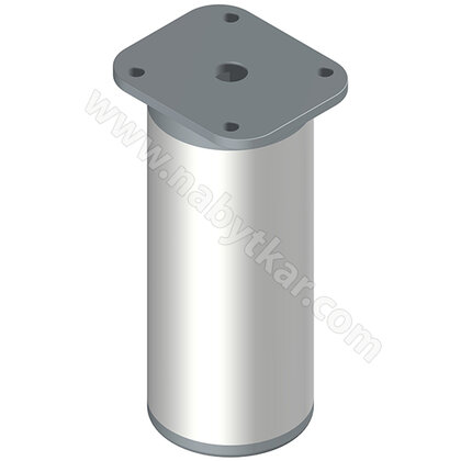 Nábytk.noha NA6 valec, hliník