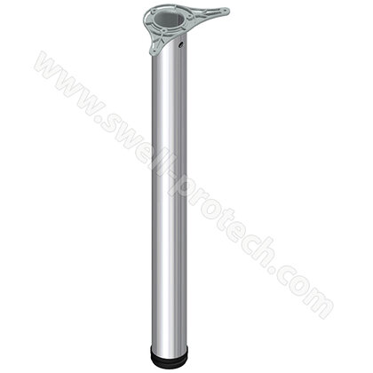 Stol.noha 60/710mm, chróm /Swell