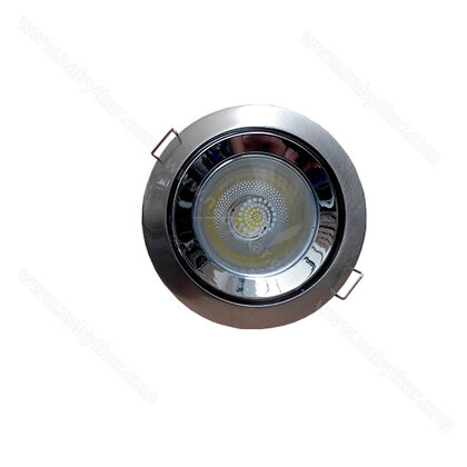 LED bodovka LD-7 12V-10W, chróm-inox LED bodovka LD-7 12V-10W, chróm-inox