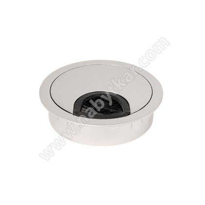 Prechodka kábla, kovová inox, fi 60mm