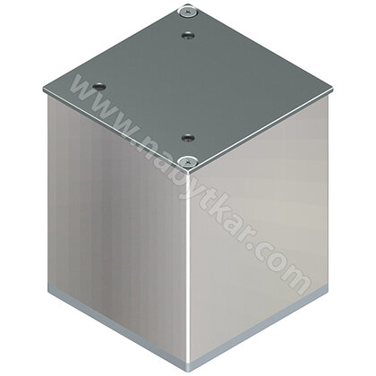 Nábytk.noha 080x080, chróm