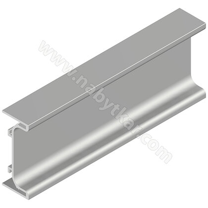 Gripless profil typ- "C"  L-3,5m alum.