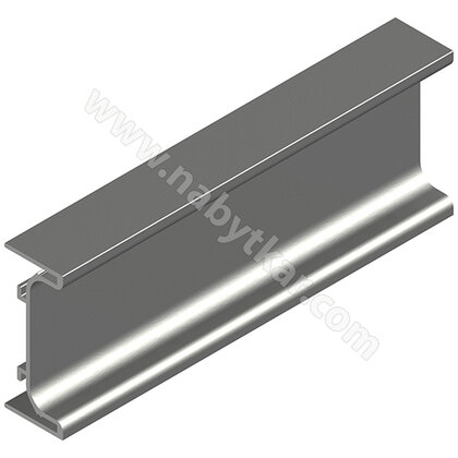 Gripless profil typ- "C"  L-3,5m inox