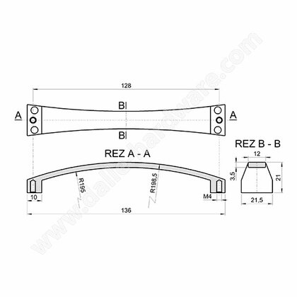 Madlo F171, chróm Madlo F171, chróm