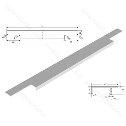 Madlo UKW 11 typ M, hliník