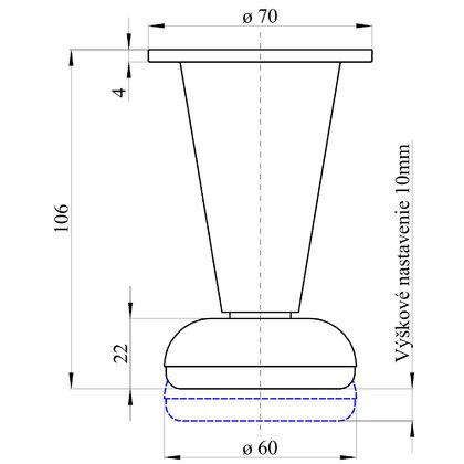 Nábytk.noha NZ 09 / GT