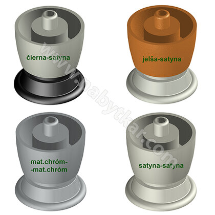 Nábytk.noha NP 0106 h- 50mm