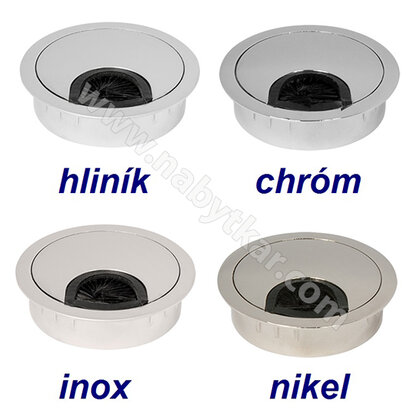 Prechodka kábla, kovová fi 60 mm