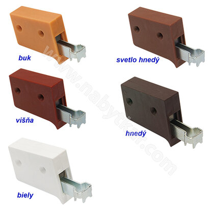 Záves na montážnu lištu, biely Záves na montážnu lištu, biely