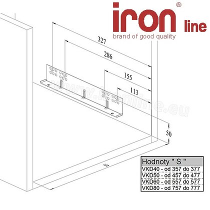 Výs.kôš s uch.na dvierka