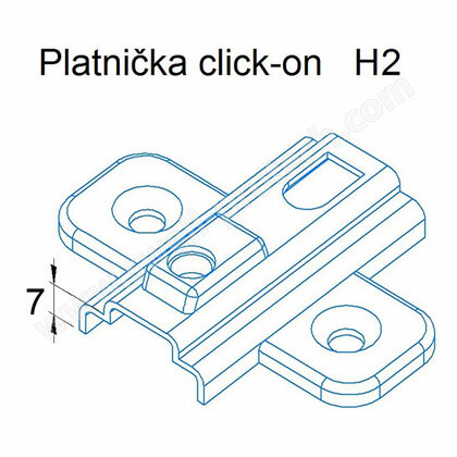 Platnička Click-on/Swell