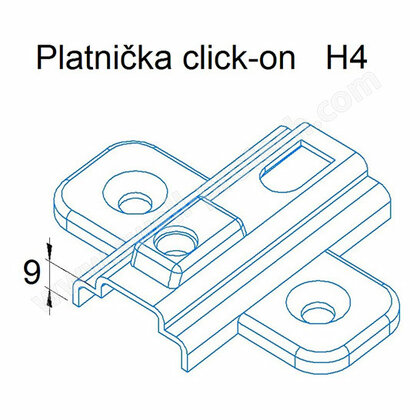 Platnička Click-on/Swell