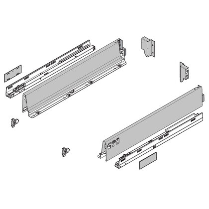 T-BOX ANTARO 500mm 30kg, SIVY - KOMPLET