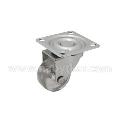 Transparentné  koliesko fi35