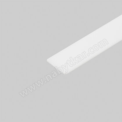 LED PROFIL - 07x10mm MINI, Krycia lišta -mliečna, 2m 