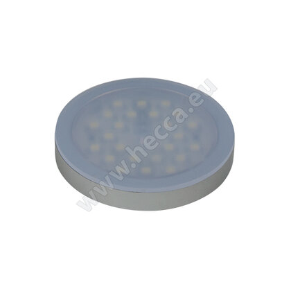 LED bodovka - NO61, 1.6W, DC12V, biela studená, hliník / Hecca