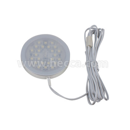 LED bodovka - NO61, 1.6W, DC12V, biela studená, hliník / Hecca