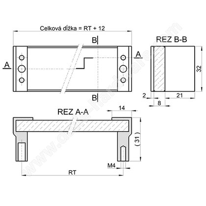 Madlo F120 - inox Madlo F120 - inox