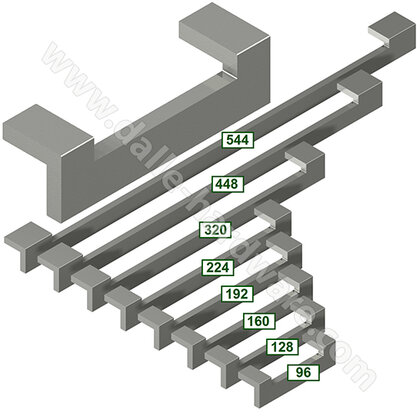 Madlo F6005 / inox Madlo F6005 / inox