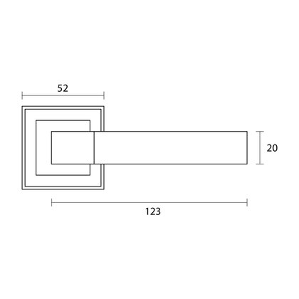 Kľučka DECO K-401-03 AB dopredaj
