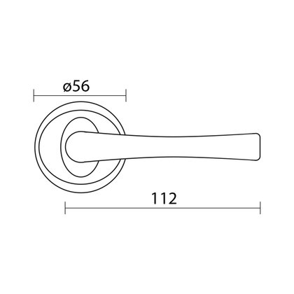 Kľučka ASTRA K-211-02-AB