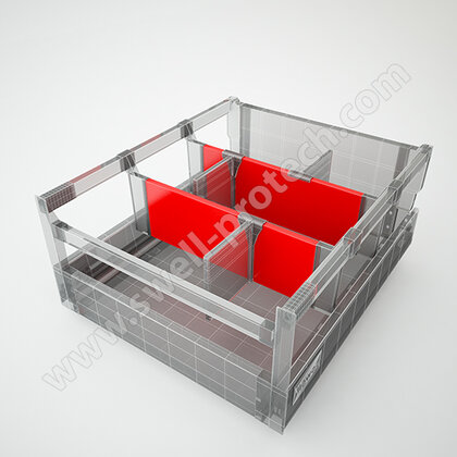 EVOLUTION 86 Deliaci profil hranatý, d-1100mm