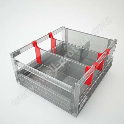 EVOLUTION 86 Uchytenie deliaceho profilu hranaté