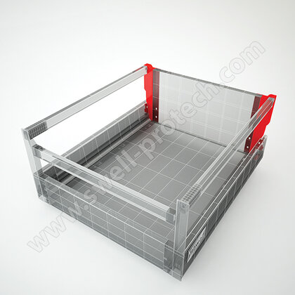 EVOLUTION 86 Uchytenie zadné 1Reling Vysoký hranatý