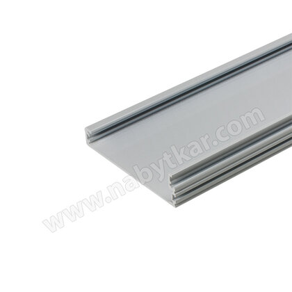 Predné čelo na vnútornú zásuvku ANTARO,dl=1031mm, sivé /Blum