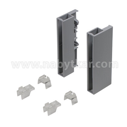 T- box ANTARO uchyt. sklenenej bočnice  - sivé