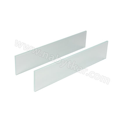 T- box ANTARO sklenená bočnica do 450mm  - číra