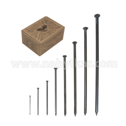 Stavebné klince 2,5x50 až 8,0x300 balené po 5kg