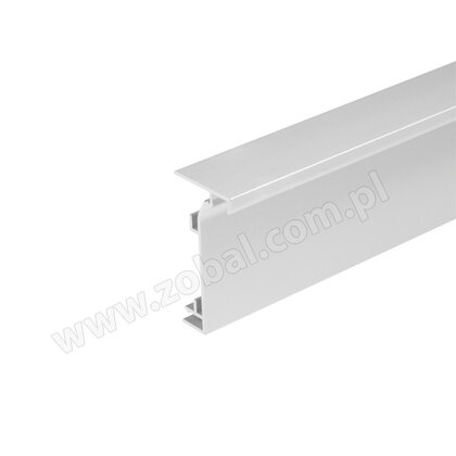 Gripless profil typ - "L" na LED pás,  L-3,5m alum.